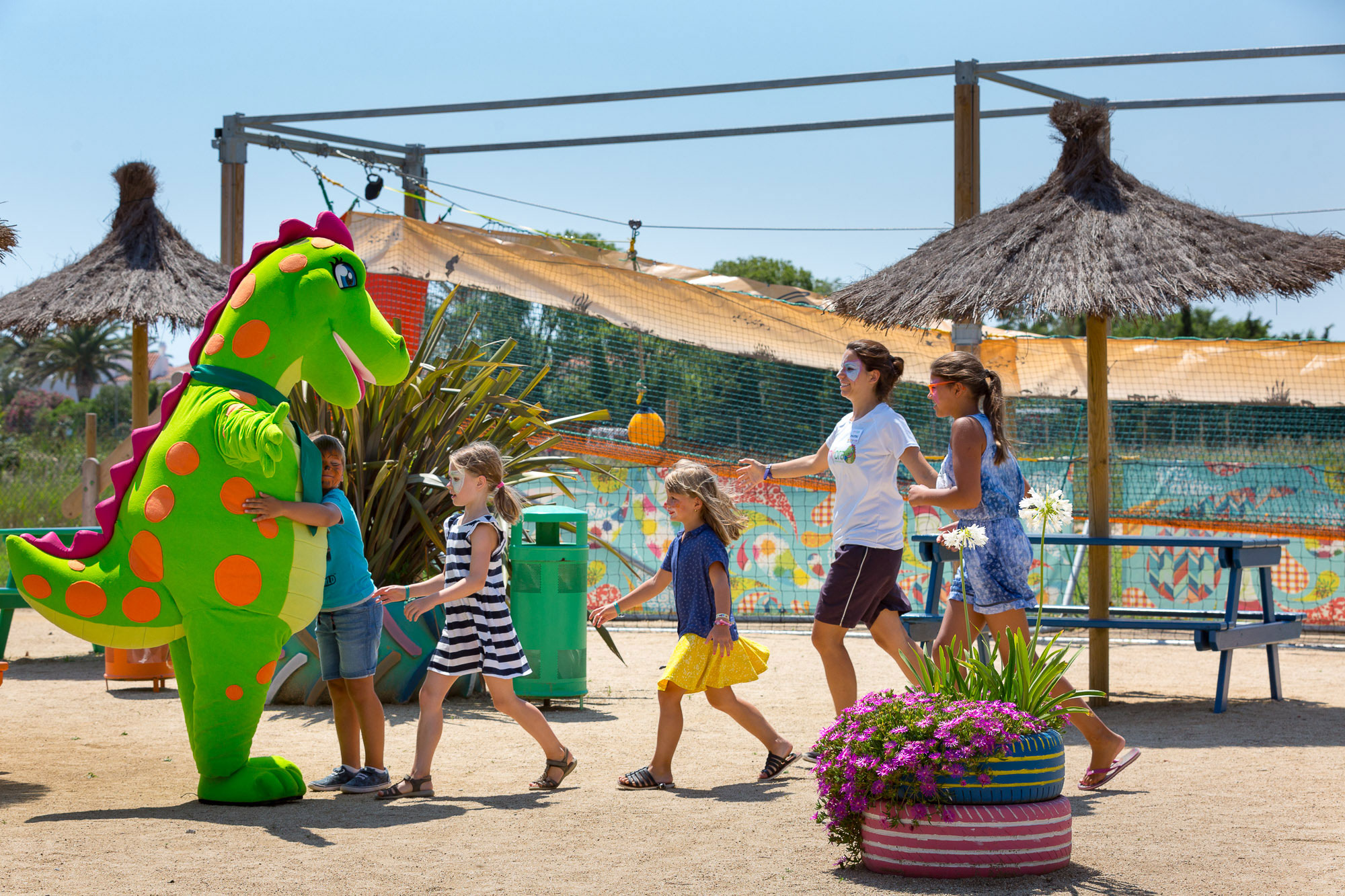 Càmping Amfora - Activitats i animacions - Zona de jocs amb animacions