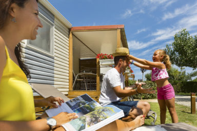 Amfora campsite - The campsite - Mobile home with all mod cons