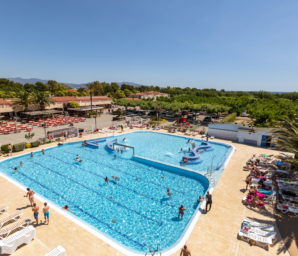 Campingplatz Amfora - Die Badelandschaft -  Entspannungsbecken und 