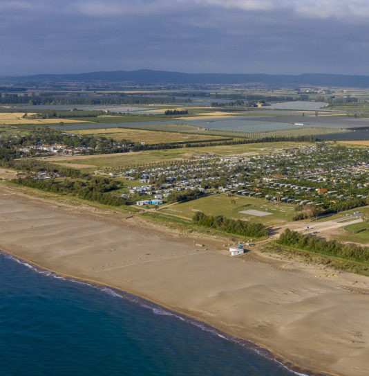 Camping Amfora - La plage - Camping face à la mer et en accès direct à la plage