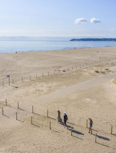 Amfora campsite - The beach - Access path to the beach near the campsite
