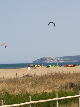 Amfora campsite - The beach -  Kitesurfing course