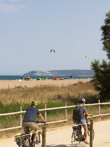 Amfora campsite - The beach - Sports activities on the beach