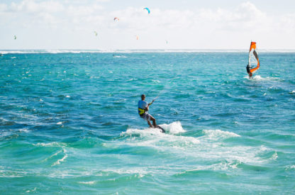 Amfora campsite - The beach - Kitesurfing