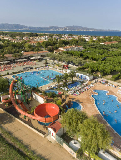 Camping Amfora - Espacio acuático - Camping en la Costa Brava con gran espacio acuático