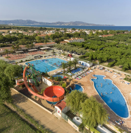 Camping Amfora - Espacio acuático - Camping en la Costa Brava con gran espacio acuático