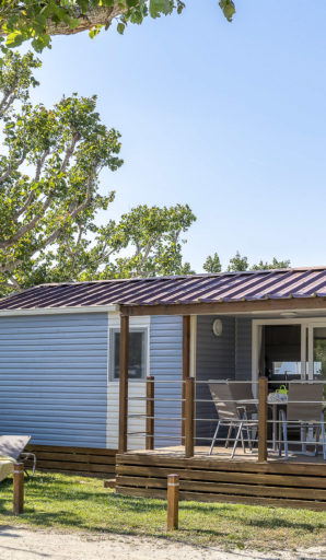 Camping Amfora - Mobilhome Red - Vue extérieure