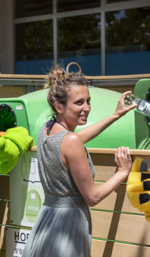 Amfora campsite - Eco friendly strategy - Promotion of selective sorting