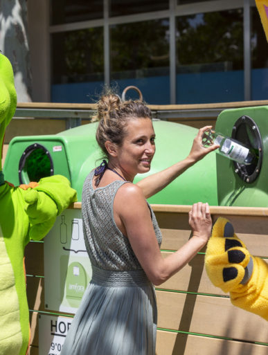 Amfora campsite - Eco friendly strategy - Promotion of selective sorting