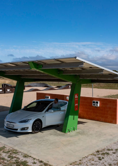 Amfora campsite - Eco friendly strategy - Electric car charging area