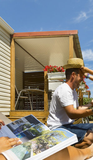 Camping Amfora - Hébergements - Location de mobilhomes pour la famille