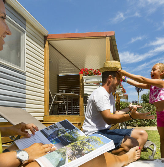 Camping Amfora - Hébergements - Location de mobilhomes pour la famille