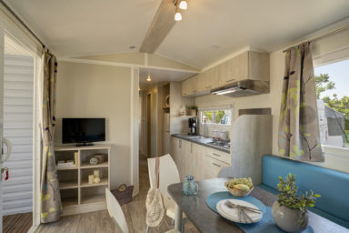 Camping Amfora - Hébergements - Location de mobilhome avec cuisine équipée