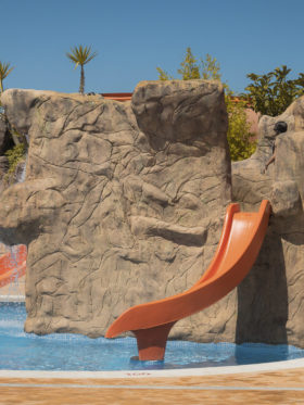 Camping Amfora - Espacio acuático - Zona de juegos acuáticos con toboganes