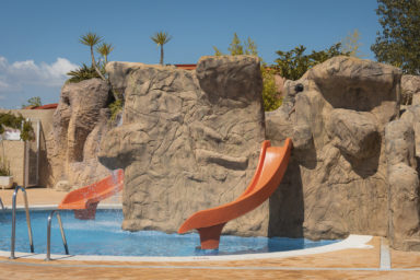 Camping Amfora - Espacio acuático - Zona de juegos acuáticos con toboganes