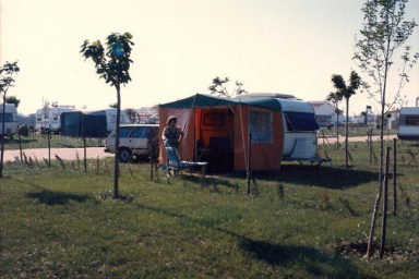Càmping Amfora - Història del càmping - Parcel·la en els anys 1980