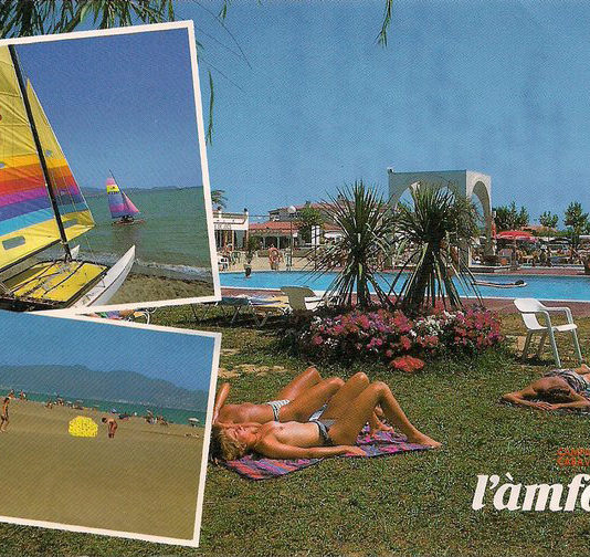 Càmping Amfora - Història del càmping - Postal del càmping en els anys 2000