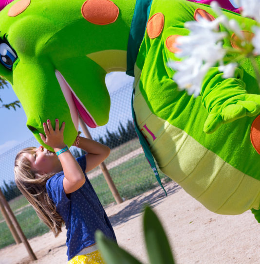 Càmping Amfora - Història del càmping - Història de la mascota Amfi